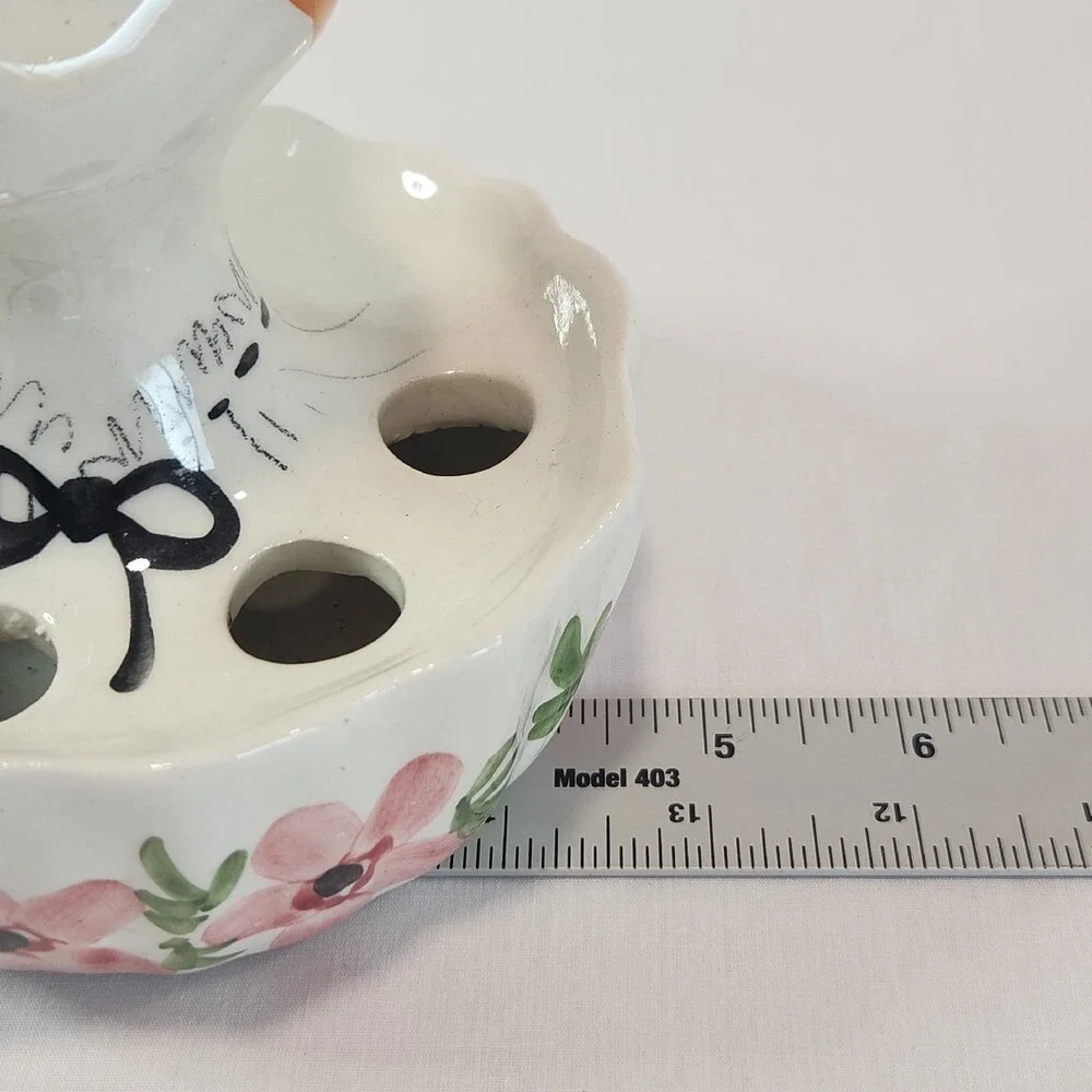 Vintage Lady Head Vintage Lipstick Holder Quadrifoglio Italy 60s (?)‎